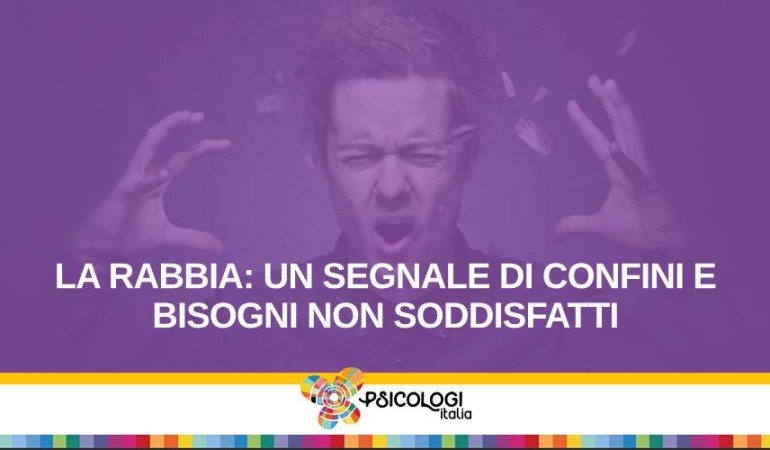 La rabbia: un segnale di confini e bisogni non soddisfatti
