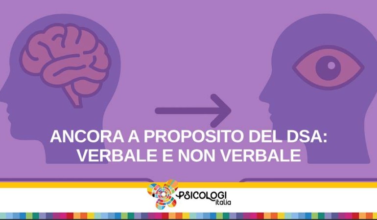 Ancora a proposito del DSA : verbale e non verbale